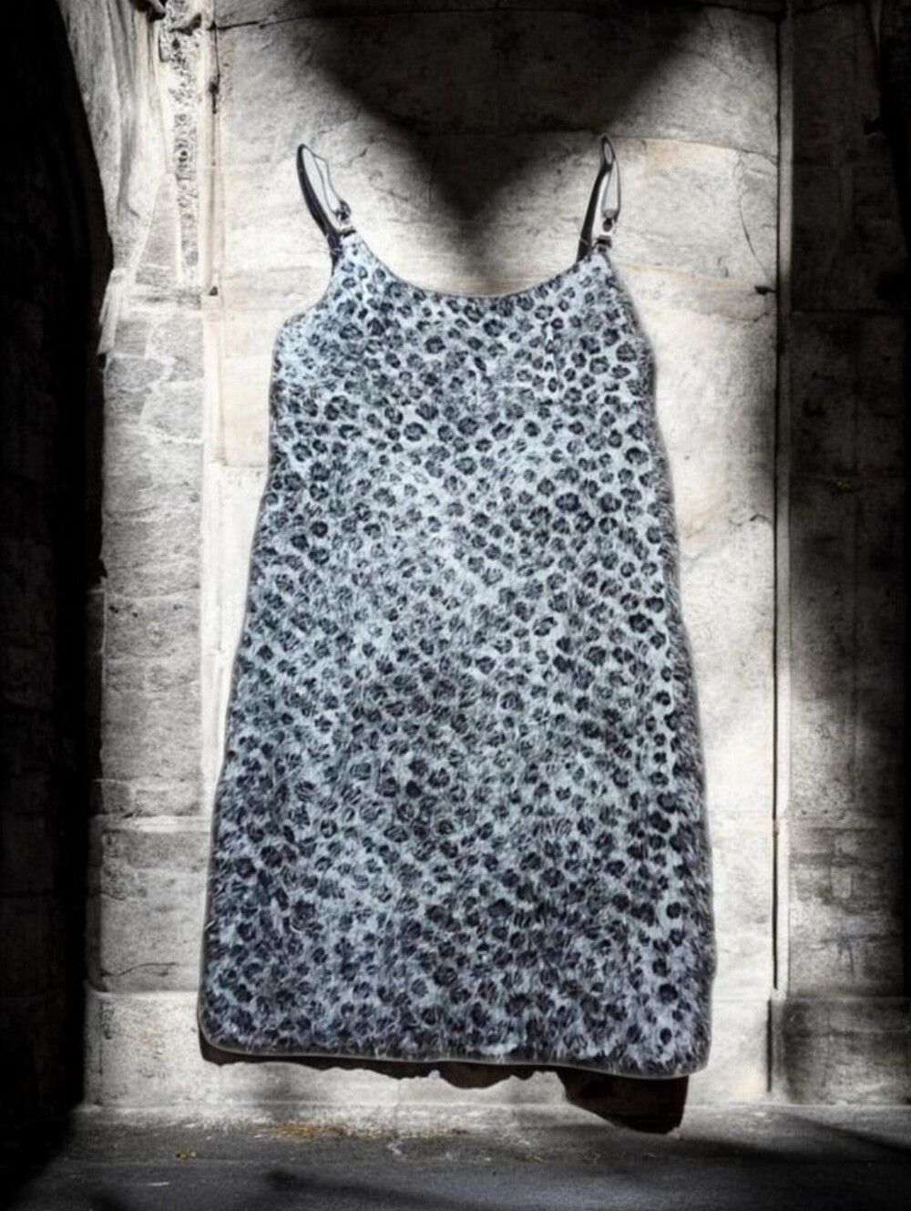 Vintage Lip Service Sparkle Fur Dress Size L